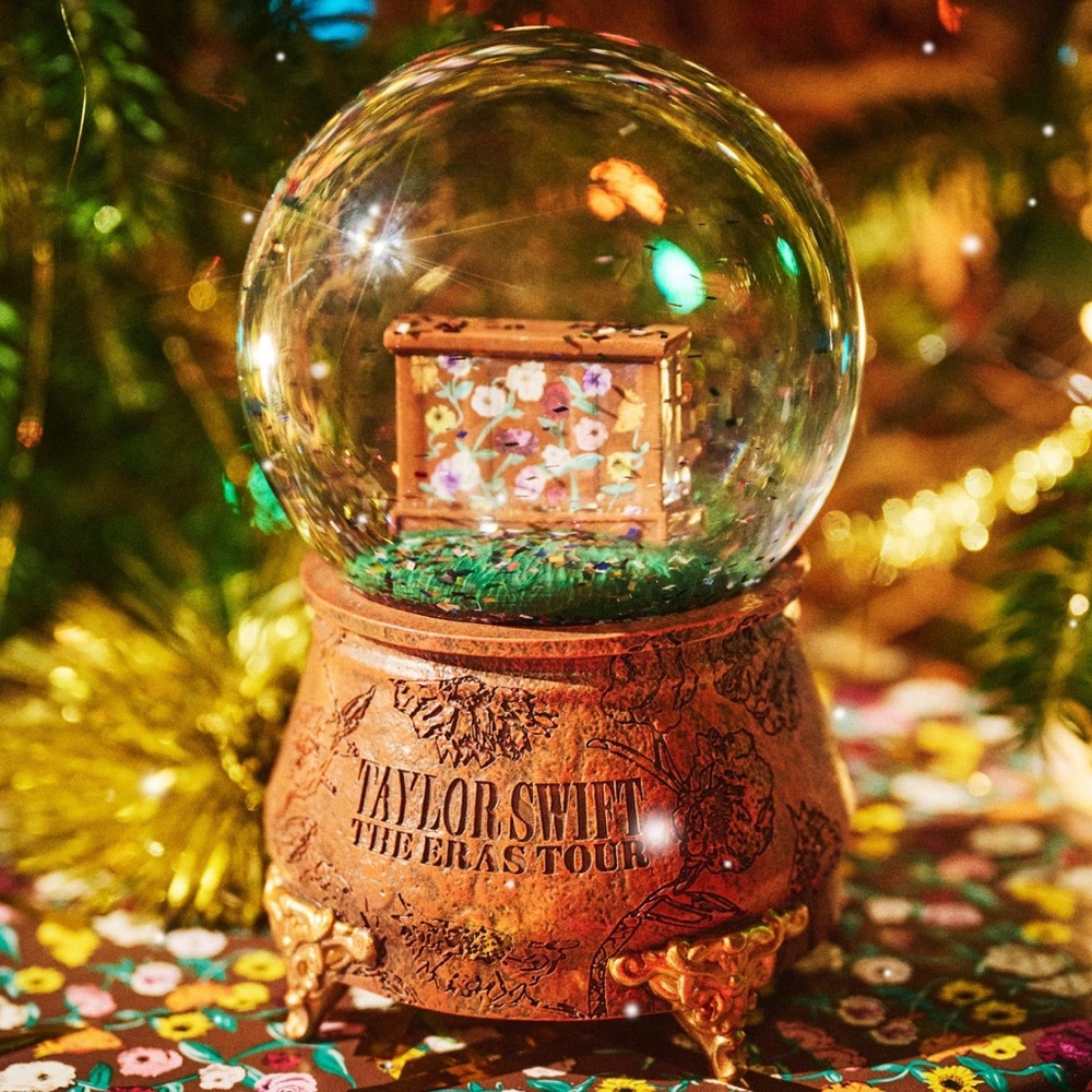 Taylor Swift Eras tour acoustic piano snow globe ships now